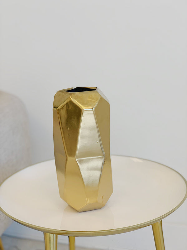 Large Gold Maven Vase