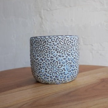 Ceramic Mini Mandala Pot