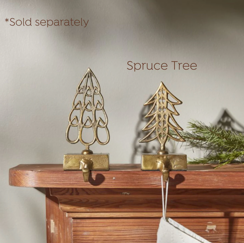 Spruce Christmas Tree Stocking Holder