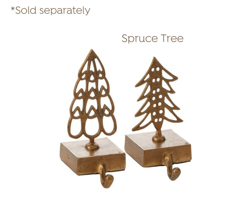 Spruce Christmas Tree Stocking Holder