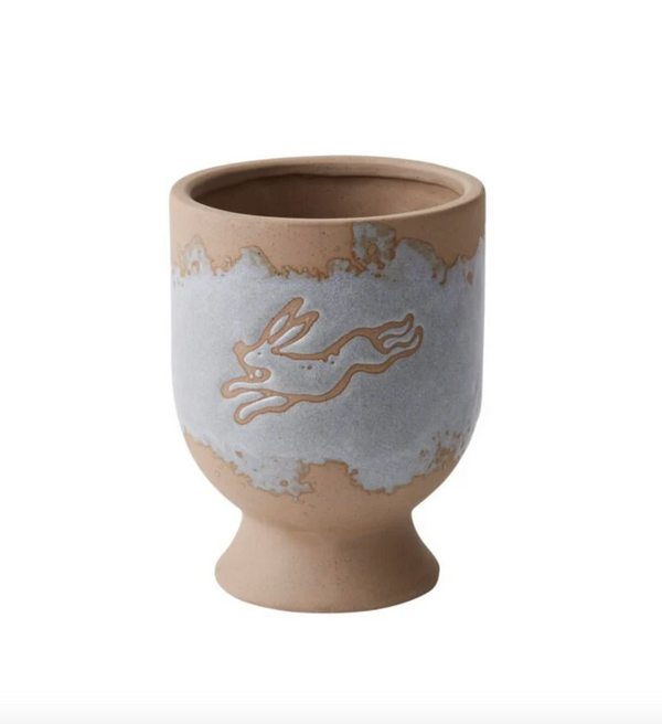 Bisque Clay Pot Small