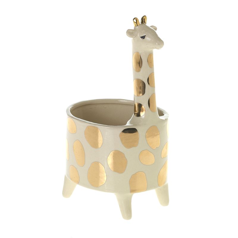 Giraffe Ceramic Pot