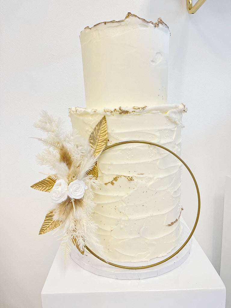 Boho Wedding Cake Ring