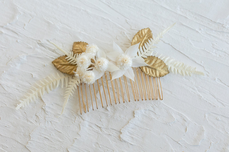 Angelina Floral Hair Comb