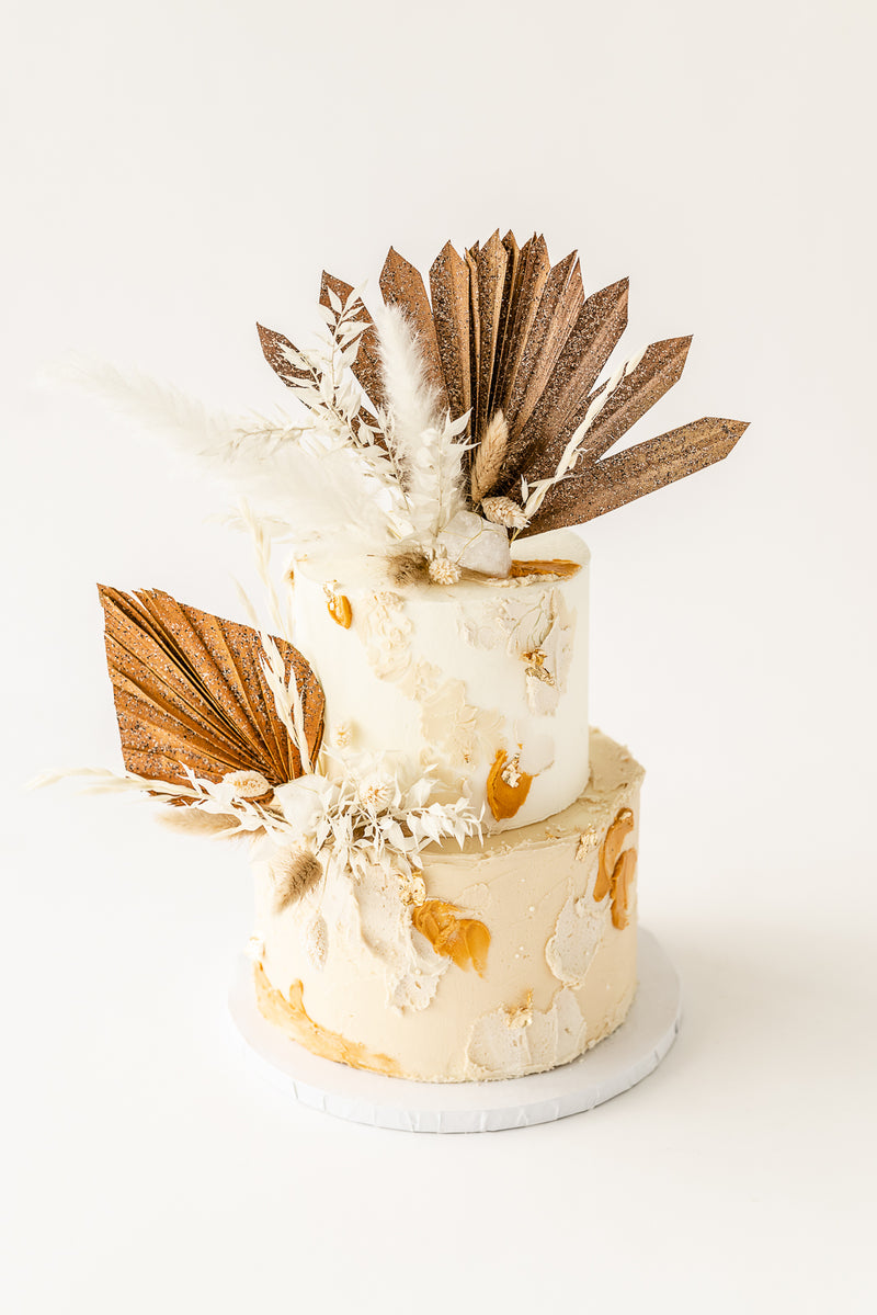 Terracotta Dried Floral Cake Kit