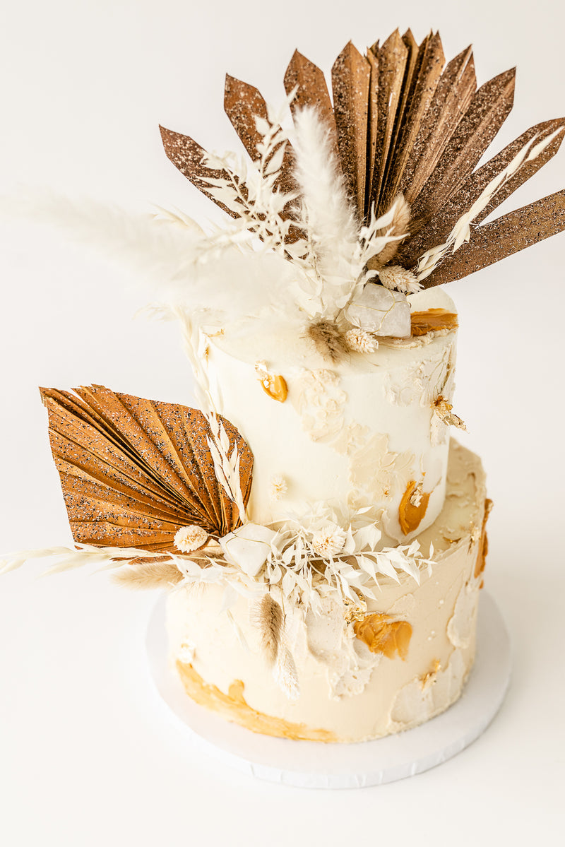 Terracotta Dried Floral Cake Kit
