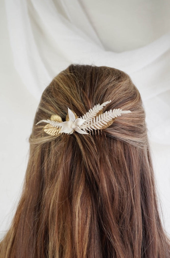 Athena Floral Hair Comb