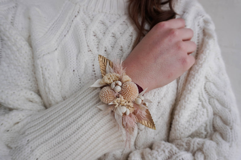 Avery Floral Wrist Corsage